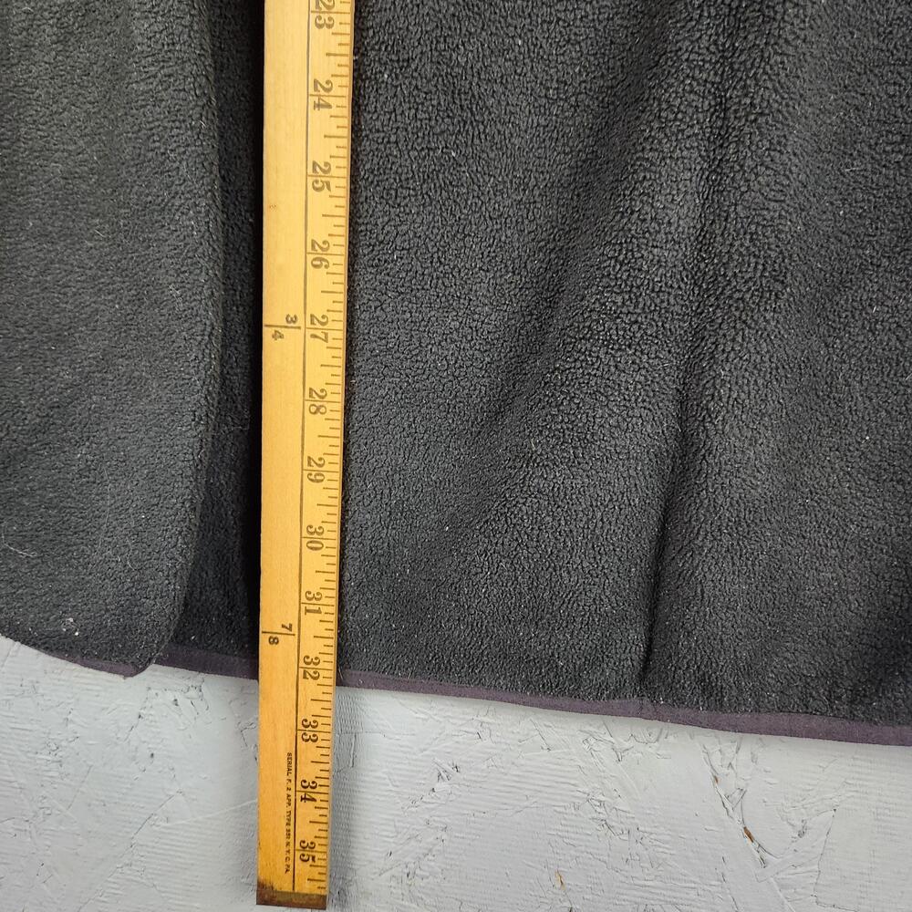 Vintage Nautica Competition Pullover Mens 2XL Black NAUTECH Fleece Half Zip USA - Picture 6 of 14